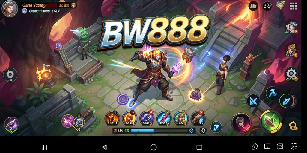 Tampilan gameplay BW888 dengan aksi strategis yang seru.