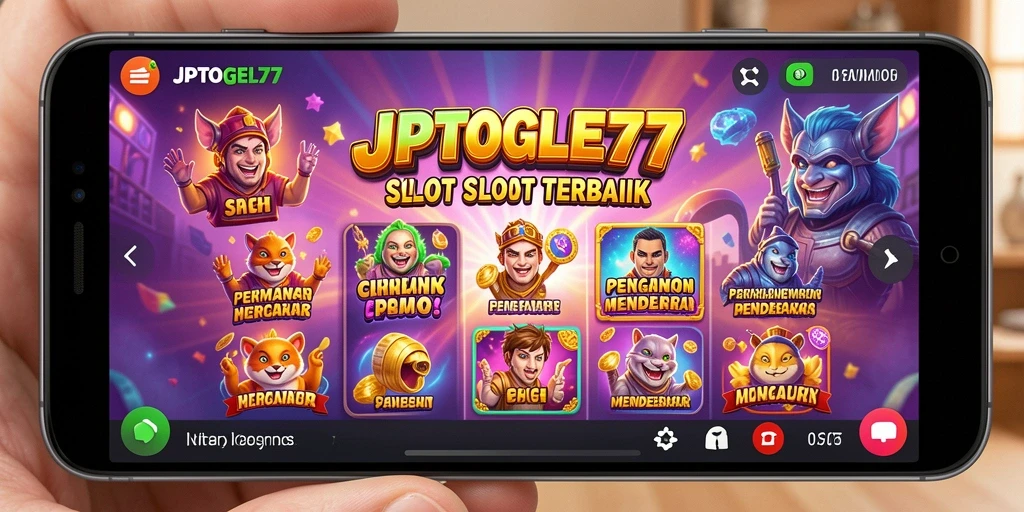 Screenshot utama gameplay Slot di JPTOGEL77 yang sangat menarik.