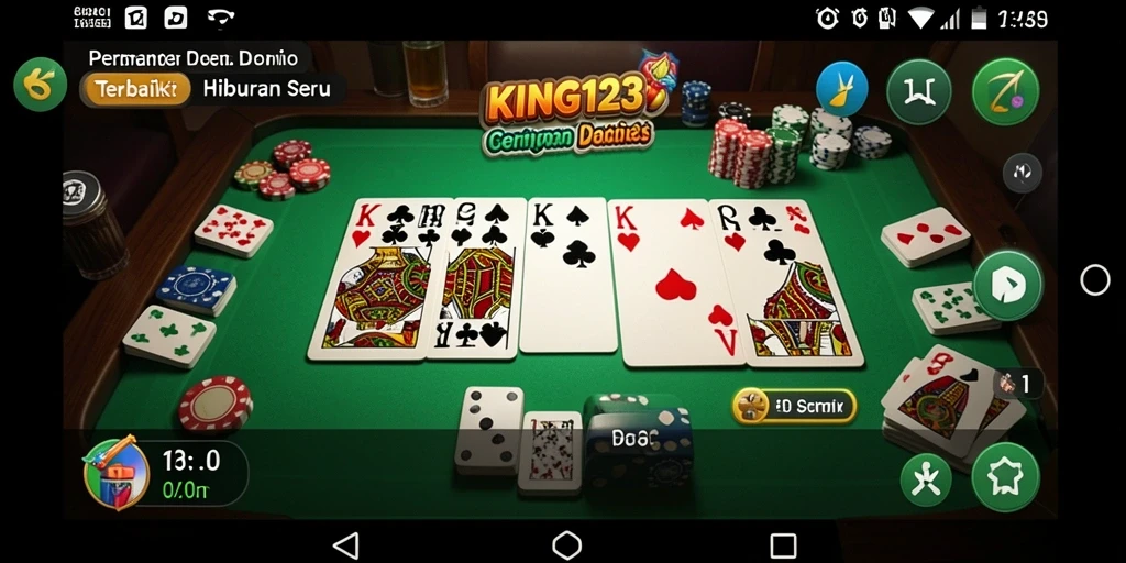 Tampilan gameplay <strong>KING123</strong> dengan seru dan interaktif.