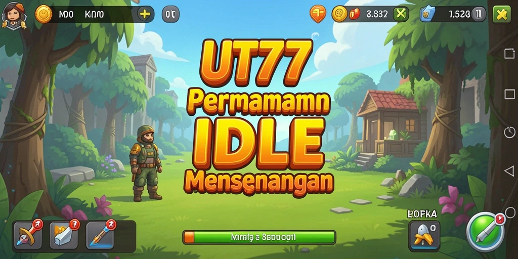Screenshot UT77 menunjukkan gameplay yang menarik dan santai.